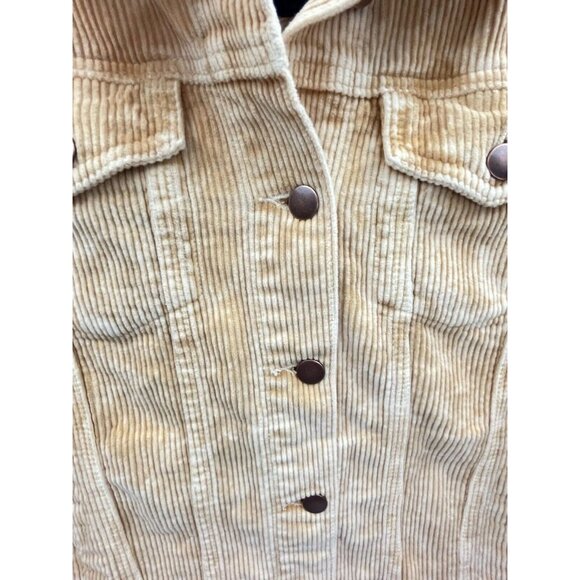 BESTTO Corduroy Jacket Women’s Medium Cropped Size Medium - Picture 3 of 15